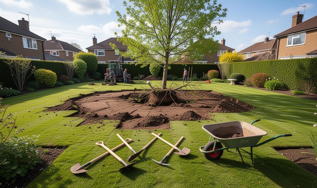 Déraciner un arbre : les étapes essentielles pour réussir la transplantation dans votre jardin